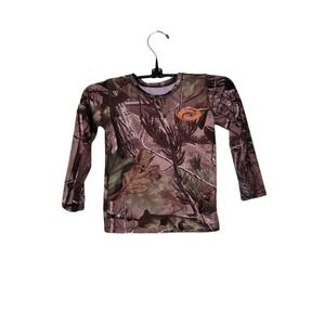 Academy Camo Top Unisex Pullover Long Sleeve